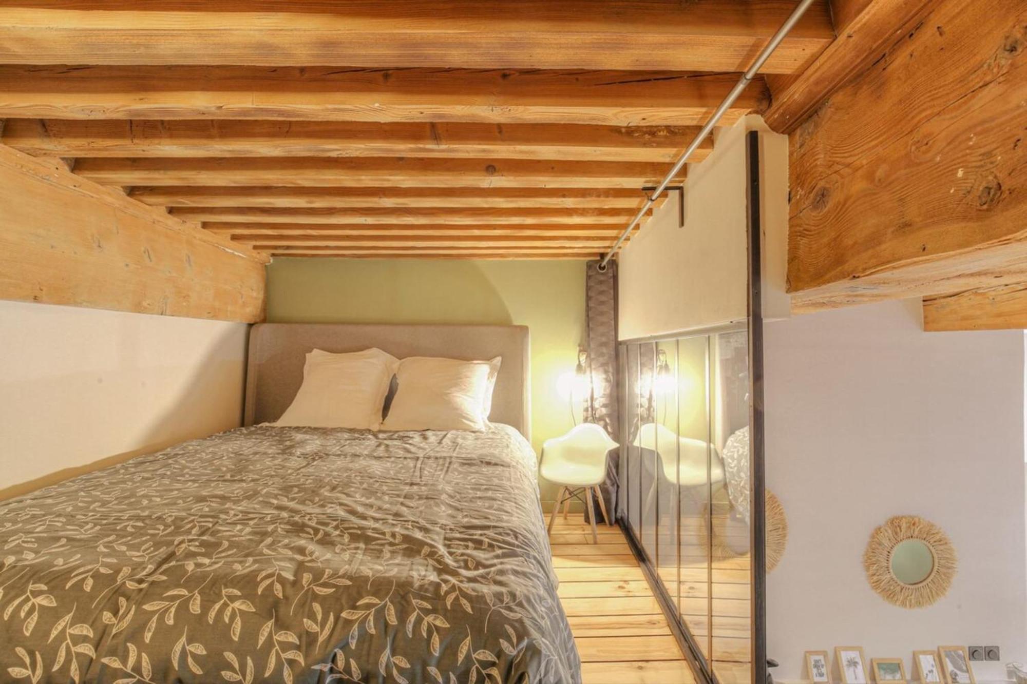 Ferienwohnung Le Raffine Avec Caractere En Hypercentre Lyon Exterior foto